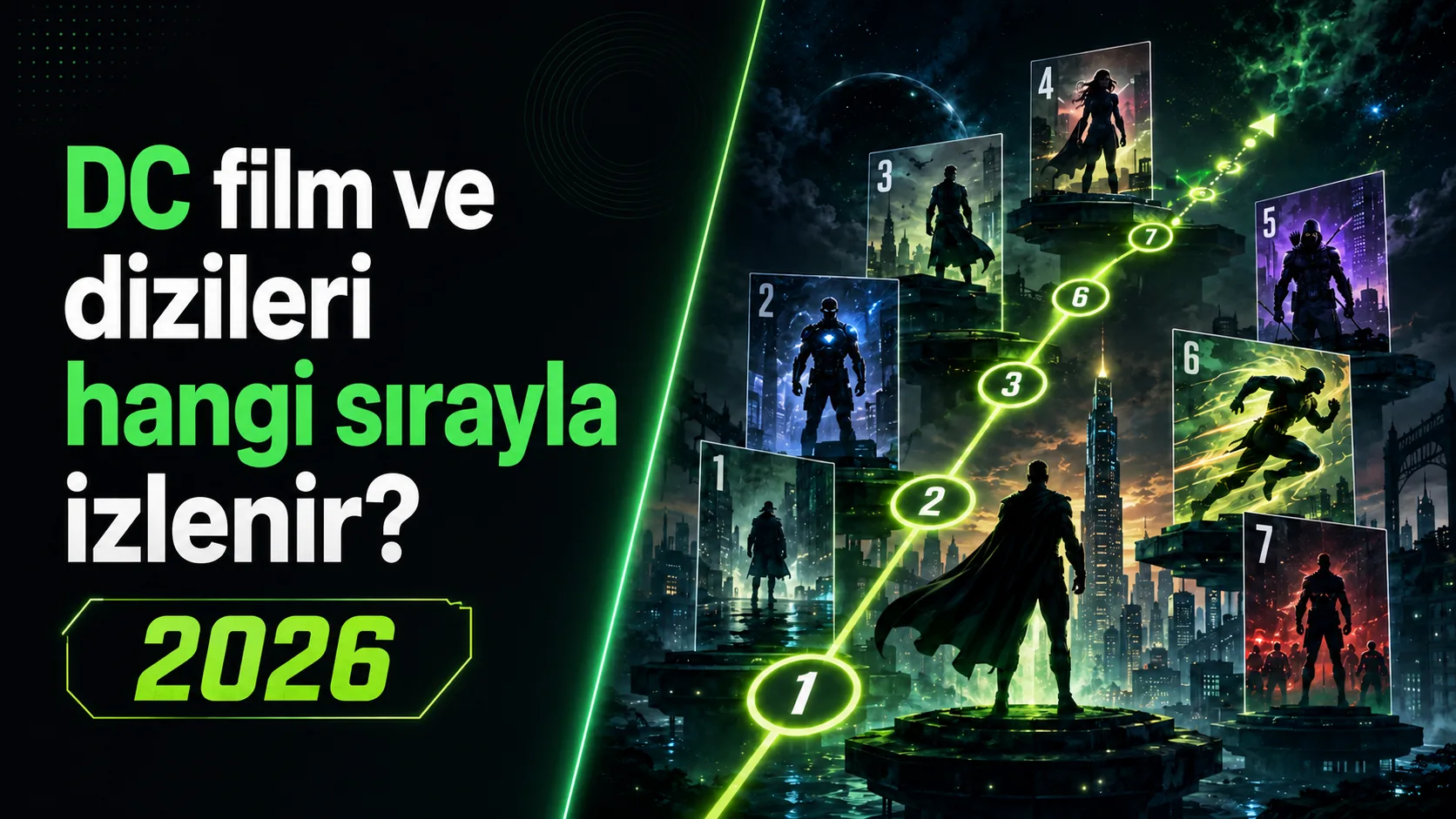 DC filmleri ve dizileri izleme sırası: Kronolojik ve çıkış sırasına göre [2026]